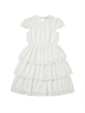 Speechless girls White Tiered Ruffle Girls' Dress